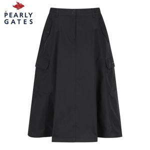 [파리게이츠] 파리게이츠 여성 카고 포켓 백 밴딩 스커트 521E3PC204_BK