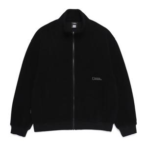 내셔널지오그래픽N254UFT960 변형 플리스 하이넥 집업 BLACK