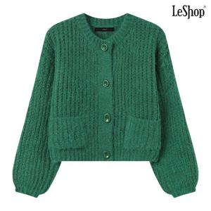 [르샵]크롭 포켓 하찌 니트 가디건 (DP4CK019A)