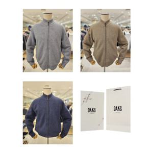 닥스 25년 FW 방풍 솔리드 니트 집업 (양말증정) DLW1SWZU112-I1 3종택1