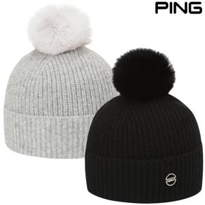 골프양말증정_PBS 여성 폭스퍼 방울 니트 비니 121E4CP351