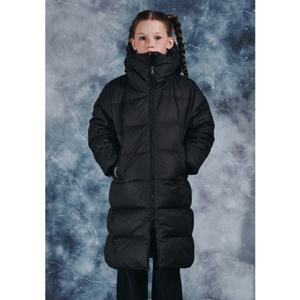 [블루테일] AZH4JP05BK 블랙 하이넥 후드 롱 다운 점퍼