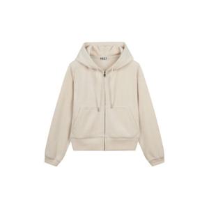 [프로젝트엠]여성 오버핏 코듀로이 벨루아 본딩 후드집업 EPF4TC2822