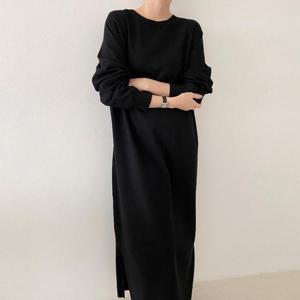 빅사이즈 502 캐주얼라운드롱원피스 DART447