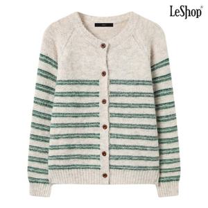 [르샵]스트라이프 루즈핏 니트 가디건 (DP4CK042A)