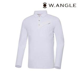 [와이드앵글]   WMU23214W3   CO PRO 스윙 폴로 티셔츠 M (Off White)