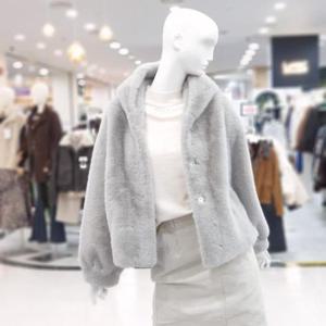 abfz sh06 큐티 후드 퍼자켓 점퍼 SLBHA1F05A