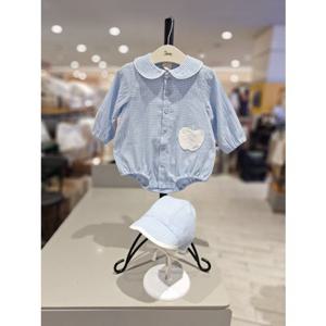 [에뜨와HU] 휴고체크바디수트SET 07T127906 (L BLUE) 신상품 현대울산