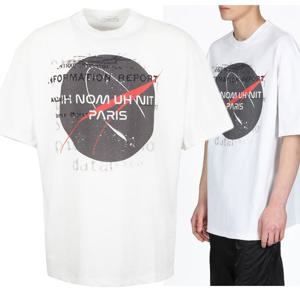 이놈어닛 빈티지 나사 프린팅 반팔 티셔츠 NUS19293