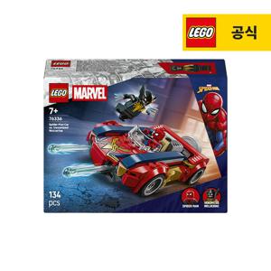 레고 슈퍼히어로 76336 마블 스파이더맨 자동차 대 베놈화된 울버린 [레고공식]