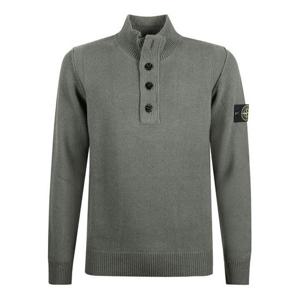 25FW 스톤 아일랜드 하프 집업 니트 스웨터 K2S155100040S00A3V0054 MILITARY GREEN DOM