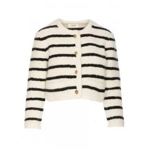 (명품) 셀린느 스트라이프 크롭 가디건 2AP7A740