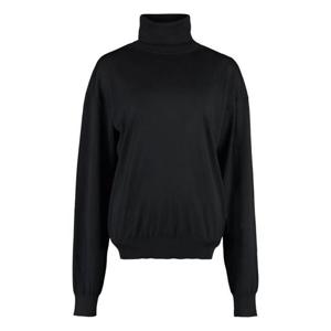 (명품) 생로랑 로고 울 터틀넥 니트 755010 Y7