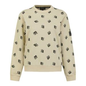 파리게이츠골프긴팔티 NQC 521D1TR307_BG 여성 엠블럼 로고 패턴 스