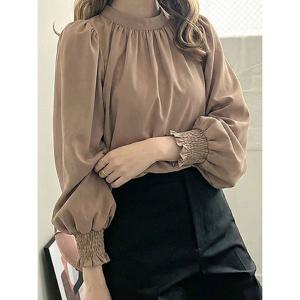 [예쎄][예쎄] 퍼프 슬리브 쉬폰 블라우스(S5WBL031A)