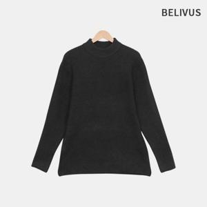 빌리버스 남자 클래식 비즈니스 하프넥 반폴라 니트 BROV010