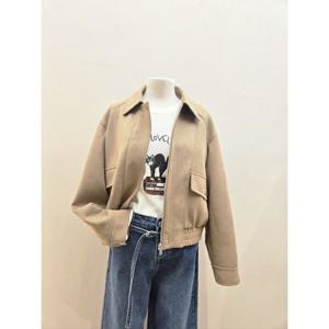 숲  (SC2LE80) 스웨이드 집업 자켓