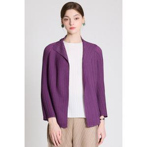 [요이츠] 숄카라 와플 플리츠 가디건_YI03WNPJK80