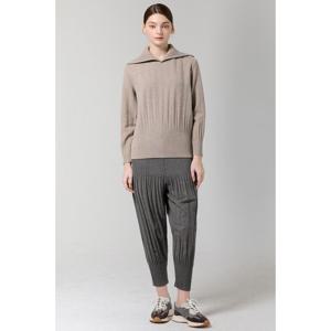 [요이츠] 보카시 기모 배기핏 밴딩 팬츠_YI01WRPSL02