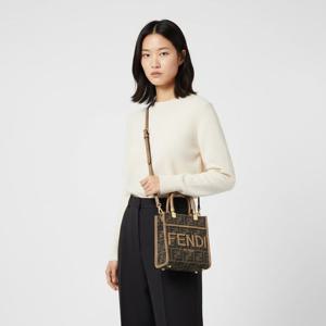 펜디 여성 미니 선샤인 브라운 크로스백 8BS092 ALP3 F1AOE