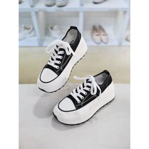 [블리아르]심플 캔버스 캐주얼 스니커즈 운동화 6cm BLMD501144