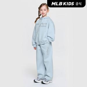 [MLB키즈 공식]26SS 스트릿 걸즈 후드집업 세트 LA (Ptn.Skyblue) 7FS2B0661-07SBP