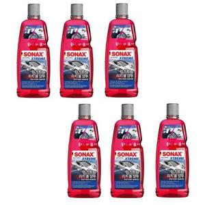 소낙스 익스 트림 리치폼 세차 샴푸 1L 6개 차량의 먼지 등 오염물을 씻어냄