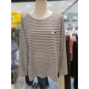 베네통  양자수 스트라이프 티셔츠BATS98611