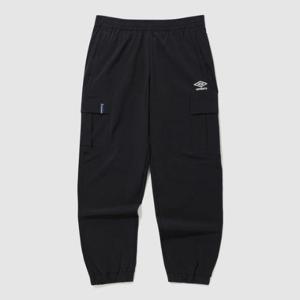 M 엄브로바지 LQC UQ123SPT22-BLK 액티브 올라운드 스트레치 카고 조거 팬츠 BLACK