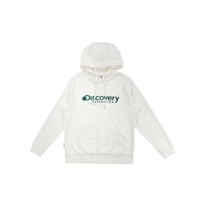 디스커버리 공용 로건 후드 티셔츠 DXHD31041-CRS