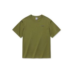 디스커버리 DISCOVERY EXPEDITION 프레시벤트 스몰로고 세미오버핏 반팔티셔츠 (OLIVE) DXRS75053-OLS 334627