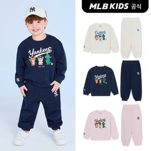 [MLB키즈 공식]26SS 스포티브 프렌즈 아트웍 맨투맨 세트 (3color) 7AS2C0161