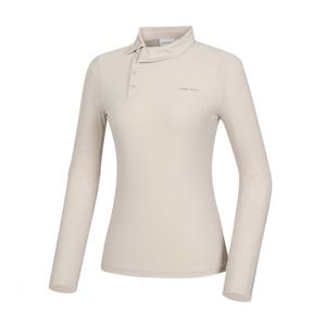 [와이드앵글] 여성 TO 펀칭 믹스 변형 카라티 WWP24234E2