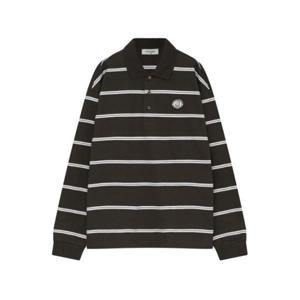 노르디스크 NORDISK 싱글 스트라이프 폴로 티셔츠 - U_Dark Brown OUU25240E8 344256