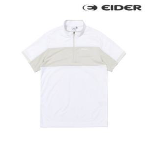 [아이더 (행사)]남성 와플 반팔 기능성 짚업 티셔츠 DMM23281-W2