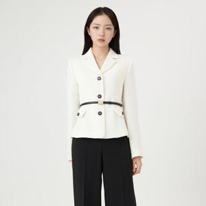 [린(의류)]셰로우 벨티드 자켓 (LCJKPC0100)