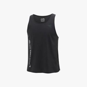 디아도라나시티 AQS D5221RSL11GRD 러닝 그래픽 싱글렛 DARK GREY