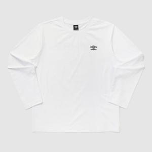 엄브로긴팔티 TQT UQ123CRL21-WHT 프레쉬 스몰로고 긴팔 티셔츠 / WHITE