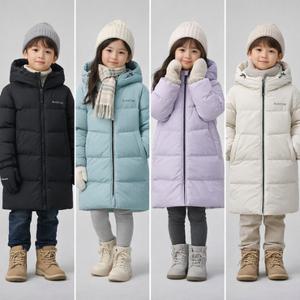 [백화점]블랙야크키즈 25FW신상 택가259000원 덕다운롱패딩점퍼