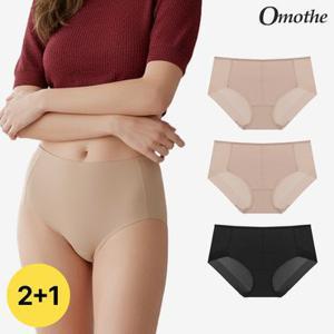 [단,하루 무배][2+1] 오모떼 컴포트 데일리 소프트 햄 맥시 팬티 3종 세트/택일 (출고가 79,000원)