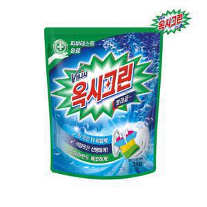 옥시크린 산소계 분말 표백제 3kg x1개 가루표백 세탁보조