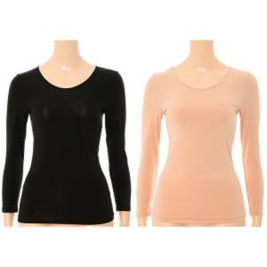 겨울 따뜻한 내의 히트텍여성내의상의 WLG4900C