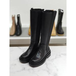 한슈 세이브존03 사이드 밴딩 미들 롱부츠 5cm HS71d99pr