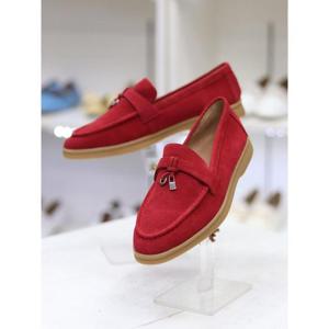 바이로쏘 세이브존03 스웨이드 양가죽 러버솔 2.5cm 로퍼 (BY)23S9356CB9W