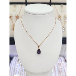 파이치치 세이브존05 14k 2월탄생석 자수정 목걸이 GPI001-PN