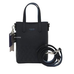 [에스콰이아]신상 쁘띠 투톤 참장식 포인트 미니 휴대폰 크로스백 EODSHB802BK