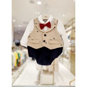 (에뜨와) (07R027904) (출산백일선물)(A)크로프정장바디수트 (유아/출산/백일/돌선물/조카선물)