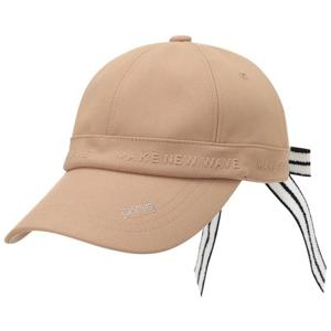 [핑골프][양말증정]여성 육쪽 뒷리본 볼캡 121D3CP053_BG