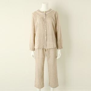 (비너스)간절기 입기좋은 면 이중직 여성 잠옷세트-VPA4454W