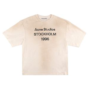 [아크네스튜디오 ACNE STUDIOS] CL0196 DUSTY WHITE 공용 반팔티